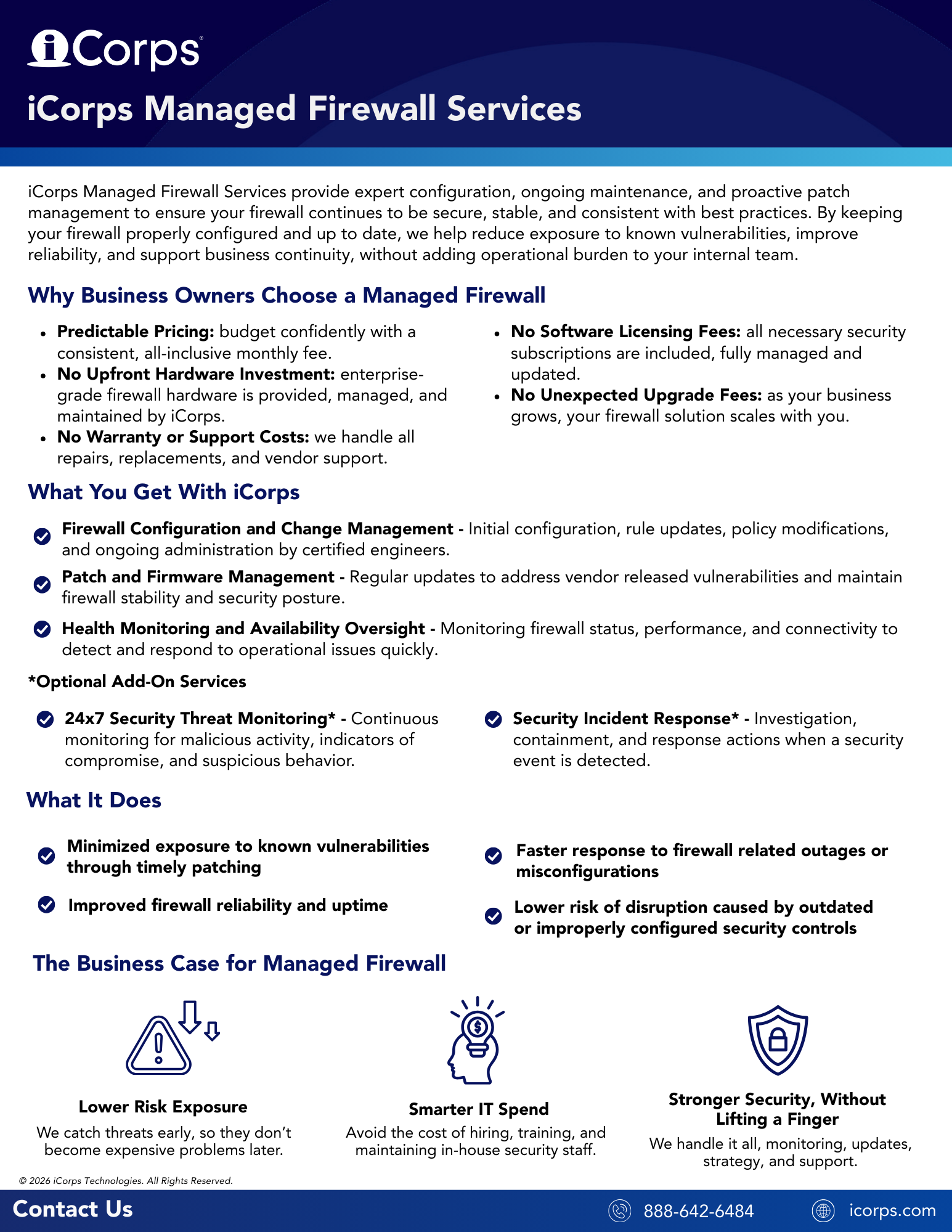 Why Managed Firewall Datasheet