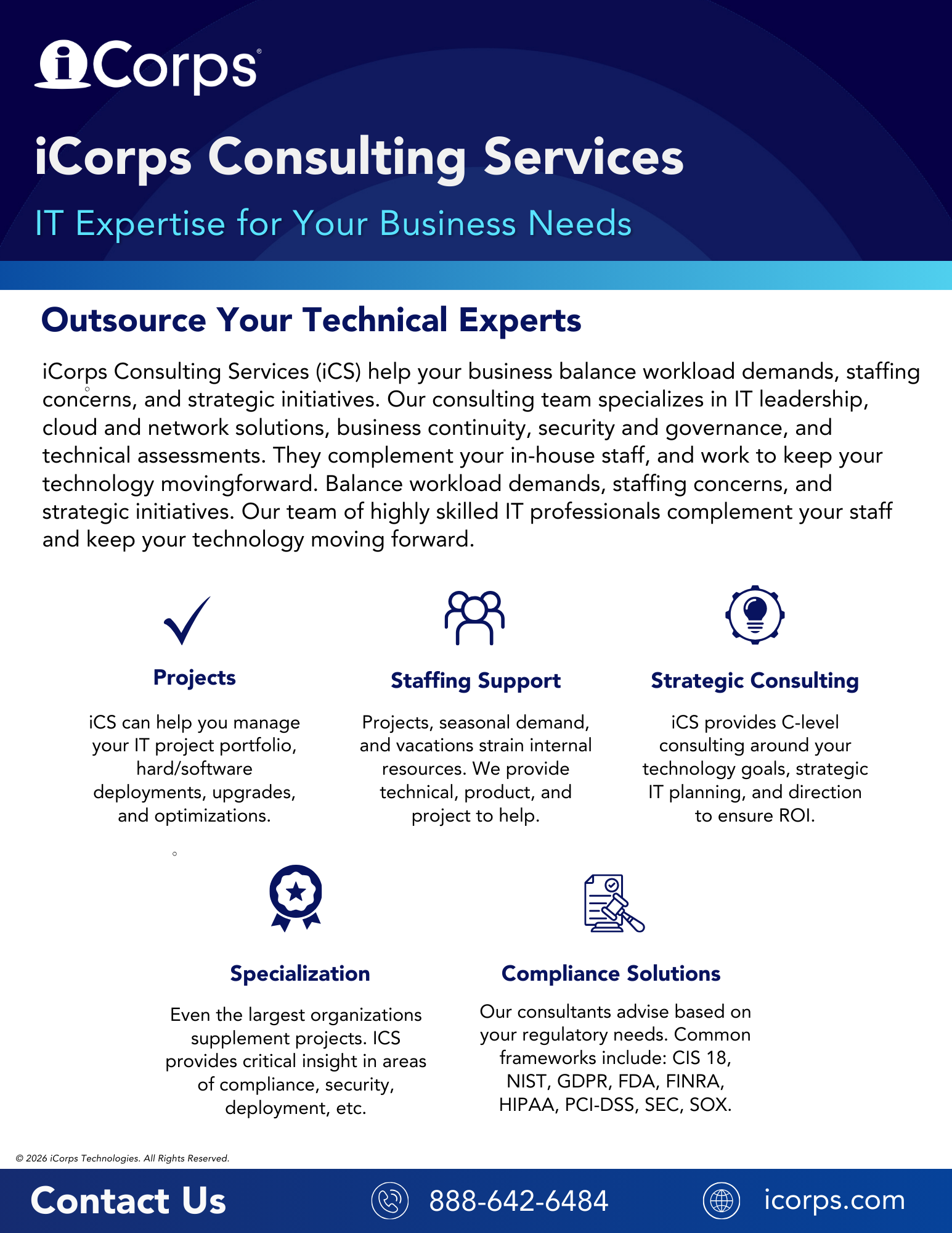 iCorps Consulting Services (2026)