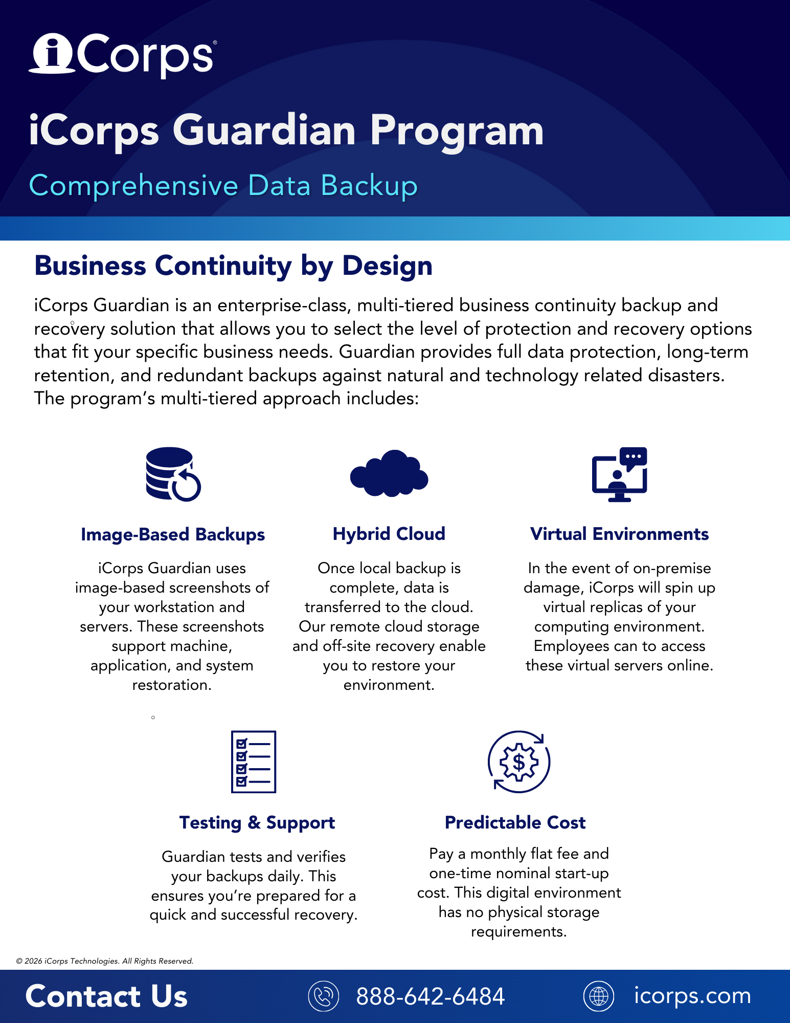 iCorps Guardian Program (2026)